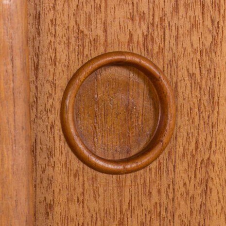 23014 ergo freestanding two bay teak wall unit with desk-16 23014 ergo freestanding two bay teak wall unit with desk-16