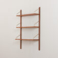 23026 Three teak floating modular shelves, P. Cadovius Cado, Denmark 1960s-3