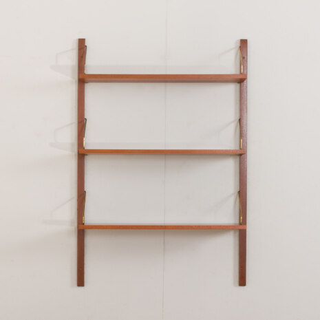 23026 Three teak floating modular shelves, P. Cadovius Cado, Denmark 1960s-4 23026 Three teak floating modular shelves, P. Cadovius Cado, Denmark 1960s-4