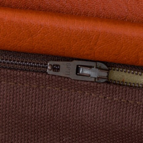 23040 Vintage Brown aniline leather sofa, Denmark, 1960s-12 23040 Vintage Brown aniline leather sofa, Denmark, 1960s-12