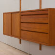 22487 Danish vintage Poul Cadovius modular bookcase, wall unit in teak for CADO , 1960s 1-11