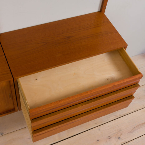 22487 Danish vintage Poul Cadovius modular bookcase, wall unit in teak for CADO , 1960s 1-13 22487 Danish vintage Poul Cadovius modular bookcase, wall unit in teak for CADO , 1960s 1-13