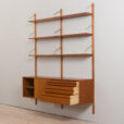 22487 Danish vintage Poul Cadovius modular bookcase, wall unit in teak for CADO , 1960s 1-5
