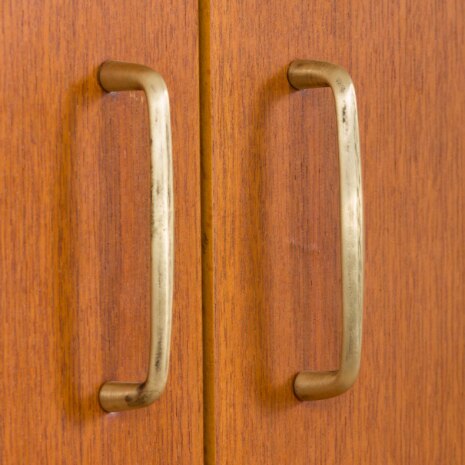 22490 Italian Vintage free standing bookcase, room divider in teak in the style of Vittorio Dassi, 1960s-10 22490 Italian Vintage free standing bookcase, room divider in teak in the style of Vittorio Dassi, 1960s-10