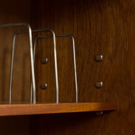 23005 Vintage Scandinavian modular bookcase w. shelving in teak, bar cabinet and a dresser, Norway, 1960s-20 23005 Vintage Scandinavian modular bookcase w. shelving in teak, bar cabinet and a dresser, Norway, 1960s-20