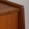 23005 Vintage Scandinavian modular free standing bookcase teak, Norway, 1960s v.2-19