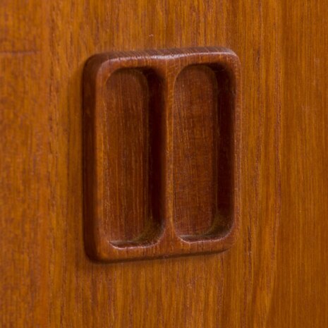 23009 Vintage Danish modular teak bookcase, system of 7 wall shelves _ 4 cabinets 75cm wide each, 1970s-13 23009 Vintage Danish modular teak bookcase, system of 7 wall shelves _ 4 cabinets 75cm wide each, 1970s-13