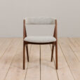 23012 Set of 10 mid-century Danish teak dining chairs by Th. Harlev for FARSTRUP MØBLER in blue wool,1950s-9