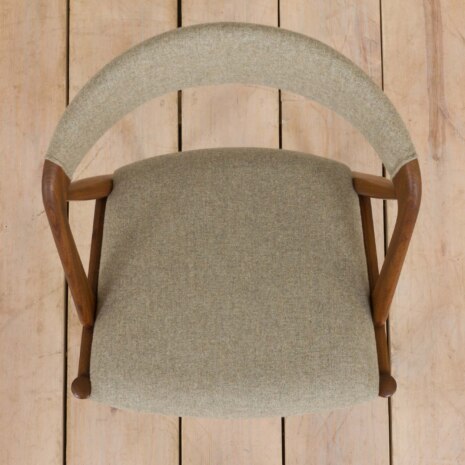 23013 Set of 8 Kai Kristiansen teak dining chair 31 reupholstered in ... , Denmark, 60s-14 23013 Set of 8 Kai Kristiansen teak dining chair 31 reupholstered in ... , Denmark, 60s-14