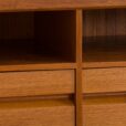 23024 Danish vintage modular bookcase in teak, system of 10 wall shelves and 3 cabinets, CADO wall unit by P. Cadovius, 1960s v.2-21