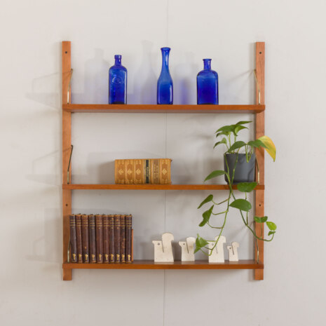 23027 Three teak floating shelves by P. Cadovius for Cado, Denmark 1960s-1 23027 Three teak floating shelves by P. Cadovius for Cado, Denmark 1960s-1