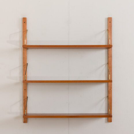 23027 Three teak floating shelves by P. Cadovius for Cado, Denmark 1960s-4 23027 Three teak floating shelves by P. Cadovius for Cado, Denmark 1960s-4