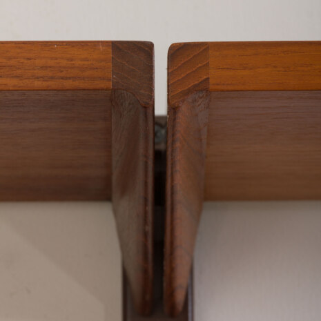 23031 Kai Kristiansen Vintage Danish mid century modern modular teak bookcase for FM Mobler, 1960s-17 23031 Kai Kristiansen Vintage Danish mid century modern modular teak bookcase for FM Mobler, 1960s-17