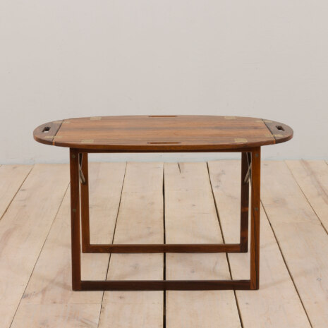 23060 Vintage Rosewood Butler_s Tray table by Svend Langkilde, Denmark, 1960s-2 23060 Vintage Rosewood Butler_s Tray table by Svend Langkilde, Denmark, 1960s-2