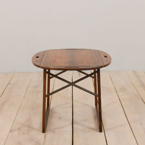 23060 Vintage Rosewood Butler_s Tray table by Svend Langkilde, Denmark, 1960s-4 23060 Vintage Rosewood Butler_s Tray table by Svend Langkilde, Denmark, 1960s-4