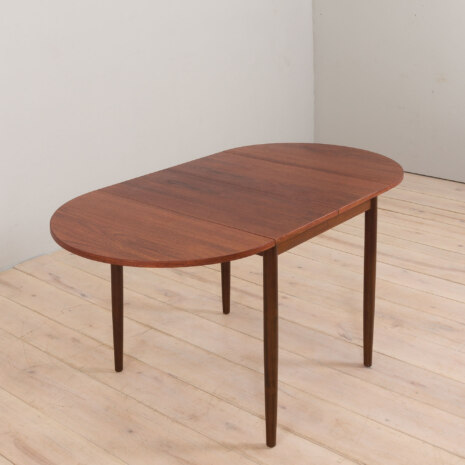 23061 Duński rozkładany stół z drewna różanego w stylu Arne Voddera, lata 1960-12 23061 Duński rozkładany stół z drewna różanego w stylu Arne Voddera, lata 1960-12