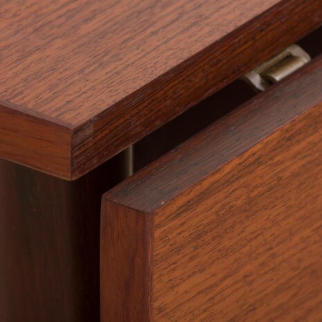 23061 Duński rozkładany stół z drewna różanego w stylu Arne Voddera, lata 1960-14 23061 Duński rozkładany stół z drewna różanego w stylu Arne Voddera, lata 1960-14