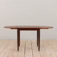 23061 Duński rozkładany stół z drewna różanego w stylu Arne Voddera, lata 1960-3
