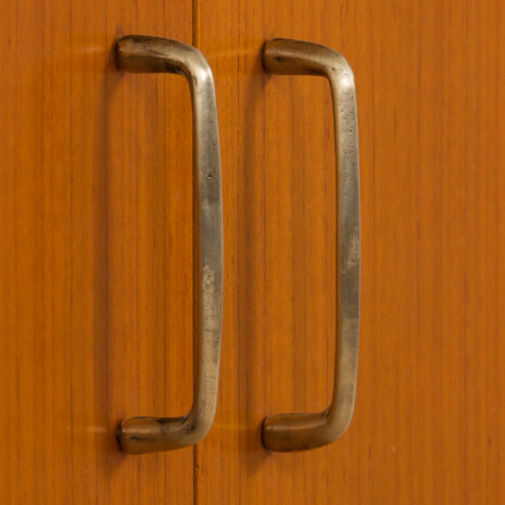 23064 Italian Vintage bookcase room divider, free standing shelving in teak, 1960s-14 23064 Italian Vintage bookcase room divider, free standing shelving in teak, 1960s-14