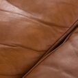 23071 Vintage light brown leather 3 seater sofa by Stouby in B. Mogensen style, Denmark, 1960s-8