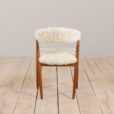 23073 kai kristiansen chair with white whool-6