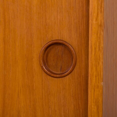 22348 Ergo free standing teak wall unit, bookcase by John Texmon and Einar Blindheim for Blindheim Mobelfabrikk, Norway, 1960s-12 22348 Ergo free standing teak wall unit, bookcase by John Texmon and Einar Blindheim for Blindheim Mobelfabrikk, Norway, 1960s-12