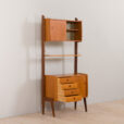 22348 Ergo free standing teak wall unit, bookcase by John Texmon and Einar Blindheim for Blindheim Mobelfabrikk, Norway, 1960s-5