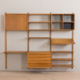 23010 Poul Cadovius Royal wall unit in oak with a dresser, 2 cabinets and expository shelf, Cado Denmark 1960s-21
