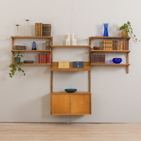Poul Cadovius Royal Oak wall unit by Cado Denmark 1960s