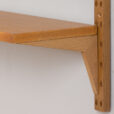 23011 Poul Cadovius threebay shelving system of oak cado wall unit 6263260-13