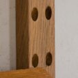 23011 Poul Cadovius threebay shelving system of oak cado wall unit 6263260-16