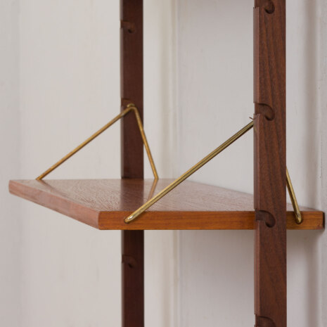 23015 Scandinavian mid century wall unit with floating desk or secretaire, by John Texmon, Norway 1960s-10 23015 Scandinavian mid century wall unit with floating desk or secretaire, by John Texmon, Norway 1960s-10