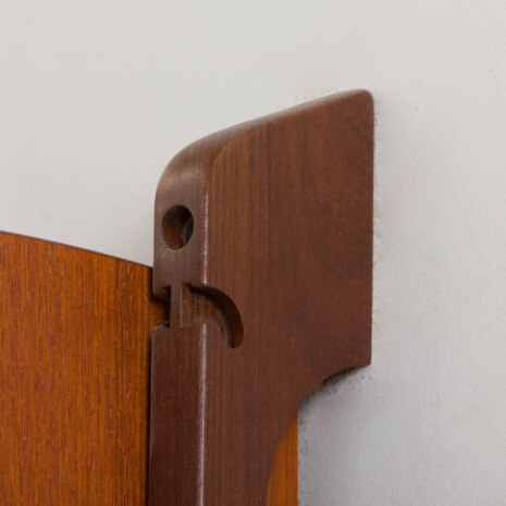 23015 Scandinavian mid century wall unit with floating desk or secretaire, by John Texmon, Norway 1960s-11 23015 Scandinavian mid century wall unit with floating desk or secretaire, by John Texmon, Norway 1960s-11