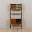 23016 ergo one bay teak wall unit-8