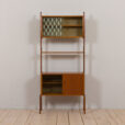 23016 ergo one bay teak wall unit-9