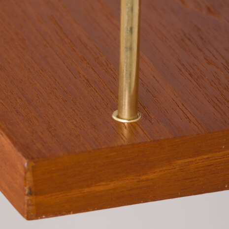 23050 Poul Cadovius style teak wall unit with 4 cabinets and expository shelf, Denmark 1970s-16 23050 Poul Cadovius style teak wall unit with 4 cabinets and expository shelf, Denmark 1970s-16