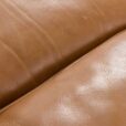 23075 Mogens Hansen vintage three seater sofa in tan aniline leather, Denmark 1970s-11