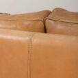 23075 Mogens Hansen vintage three seater sofa in tan aniline leather, Denmark 1970s-7