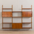 23085 three bay teak wall unit-8