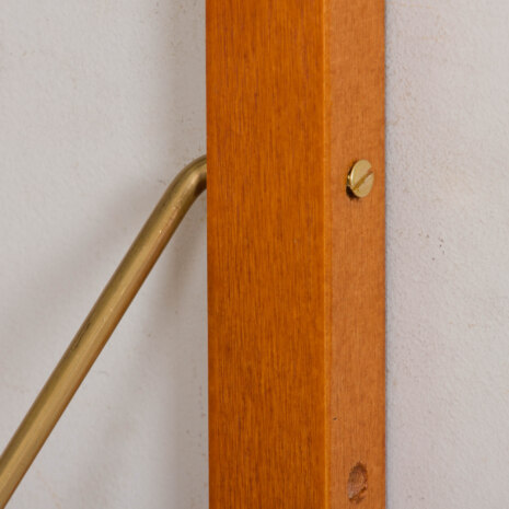 23095 two bay teak wall unit with desk-15 23095 two bay teak wall unit with desk-15