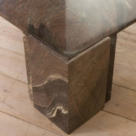 23113 Italian mid century marble coffee table, 1970s-3 23113 Italian mid century marble coffee table, 1970s-3