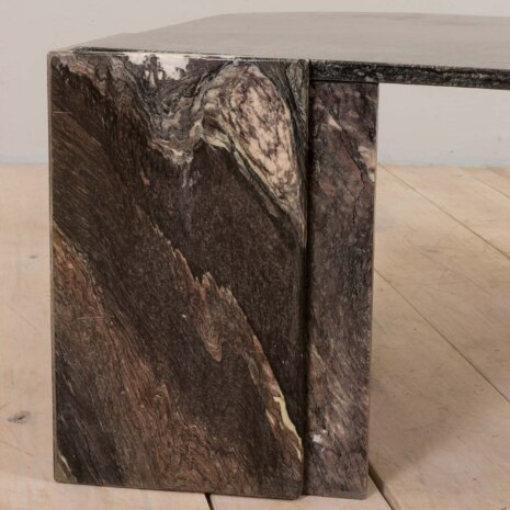 23113 Italian mid century marble coffee table, 1970s-7 23113 Italian mid century marble coffee table, 1970s-7