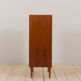 23046 Danish vintage dresser in teak w. 6 drawers on tapered legs 1960s-5