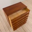 23046 Danish vintage dresser in teak w. 6 drawers on tapered legs 1960s-8