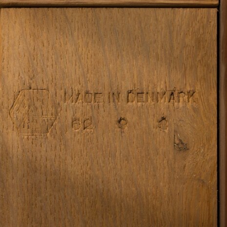 23001 Ejvind A. Johansson daybed in oak and black leather, Denmark 1960s-13 23001 Ejvind A. Johansson daybed in oak and black leather, Denmark 1960s-13