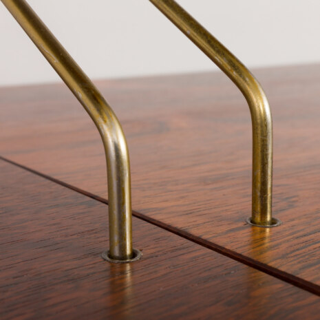 23082 Duński regał biurowy z palisandru z połowy wieku, zaprojektowany przez Prebena Sorenesena dla PS System, biurko i szafka, Dania, lata 1960-17 23082 Duński regał biurowy z palisandru z połowy wieku, zaprojektowany przez Prebena Sorenesena dla PS System, biurko i szafka, Dania, lata 1960-17