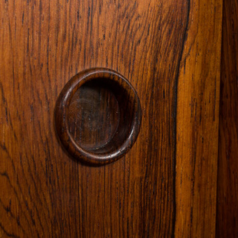 23083 Duński modułowy system regałów z palisandru z szafką z przesuwanymi drzwiami, szafka ścienna Preben Sorensen, Dania, lata 1960-16 23083 Duński modułowy system regałów z palisandru z szafką z przesuwanymi drzwiami, szafka ścienna Preben Sorensen, Dania, lata 1960-16