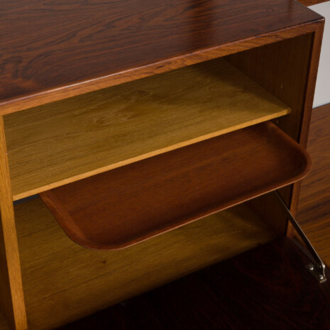 23087 Regał modułowy z drewna różanego z komodą i sekretarzykiem oraz 3 szafkami, szafka ścienna projektu Thygesen i Sorensen dla Hansen _ Guldborg, lata 1960-11 23087 Regał modułowy z drewna różanego z komodą i sekretarzykiem oraz 3 szafkami, szafka ścienna projektu Thygesen i Sorensen dla Hansen _ Guldborg, lata 1960-11