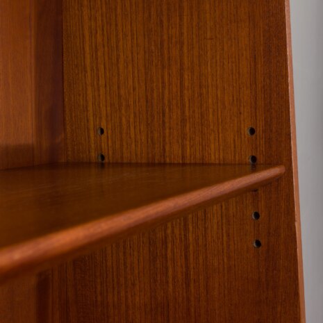 23133 Johannes Sorth set of two teak bookcases for Nexo, Bornholm, Denmark 1960s -2-13 23133 Johannes Sorth set of two teak bookcases for Nexo, Bornholm, Denmark 1960s -2-13