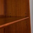 23133 Johannes Sorth set of two teak bookcases for Nexo, Bornholm, Denmark 1960s -2-13